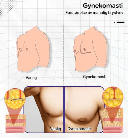 Far-infrarød magnetisk turmalin-undertrøye for herrer